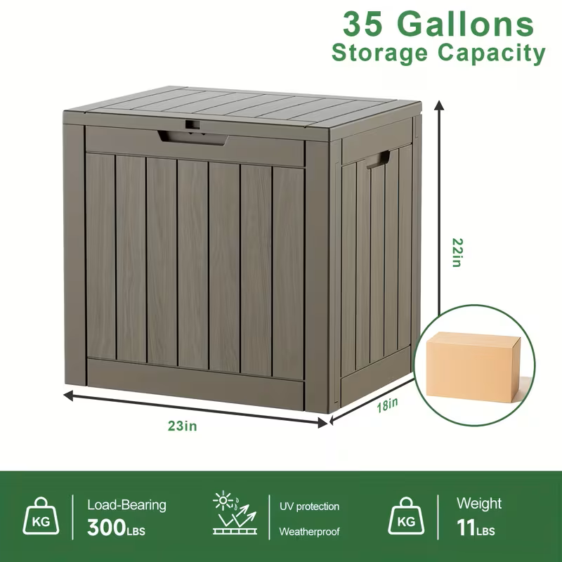Heavy-Duty Outdoor Deck Box