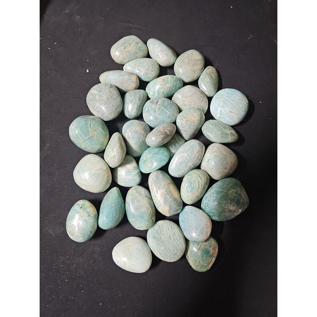 Green Amazonite Palm Stone