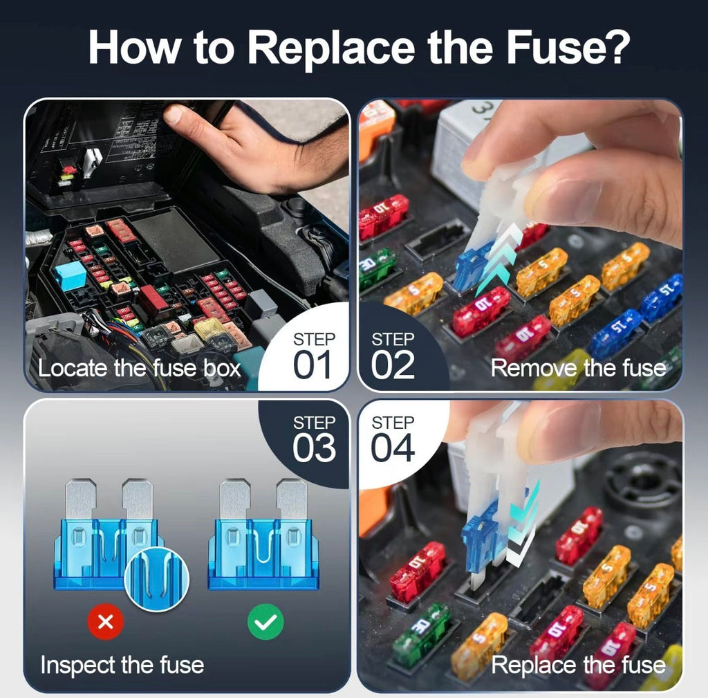 300-Piece Automotive Blade Fuse Kit