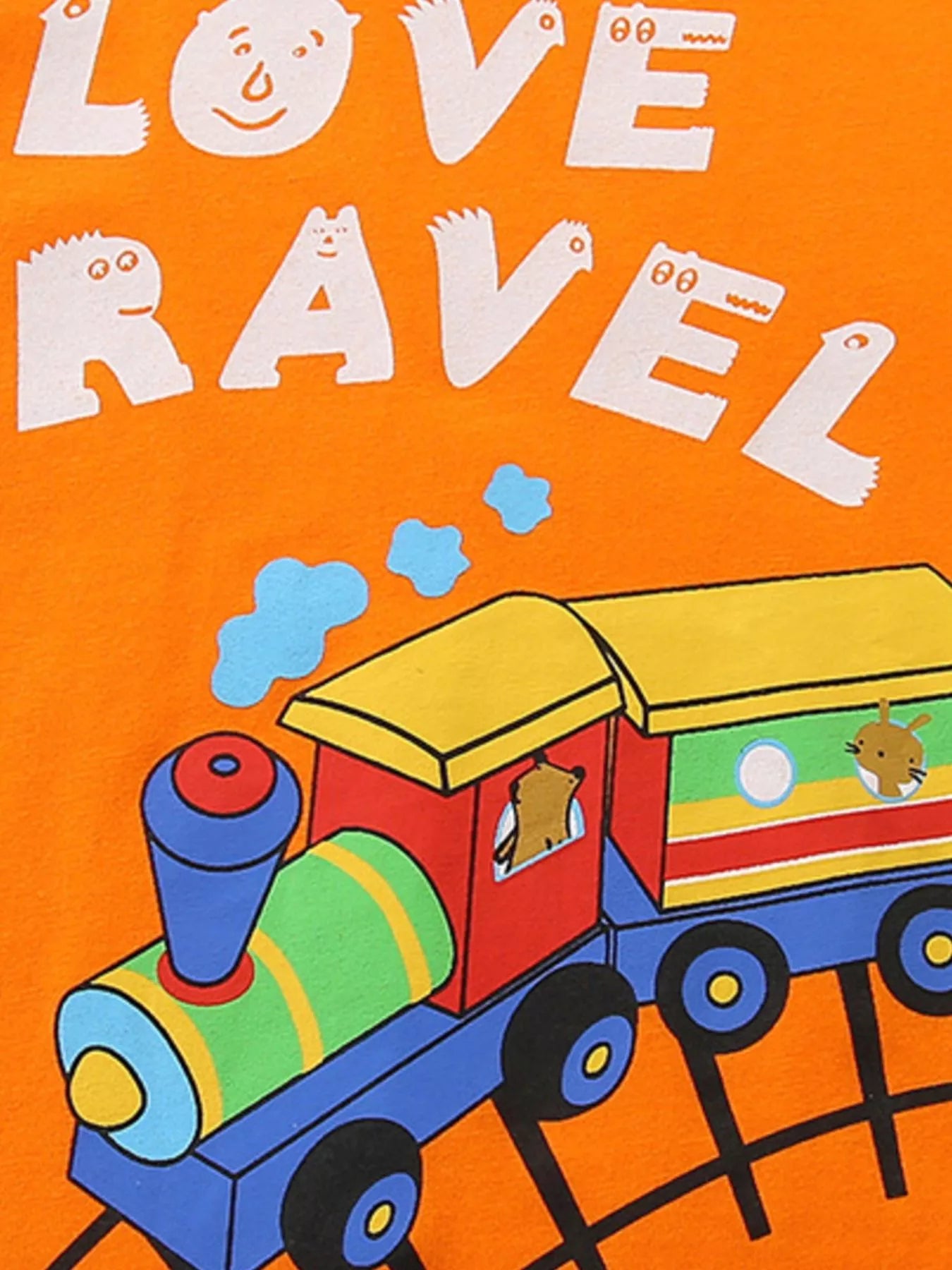 Kids' Love Travel Train Graphic T-Shirt