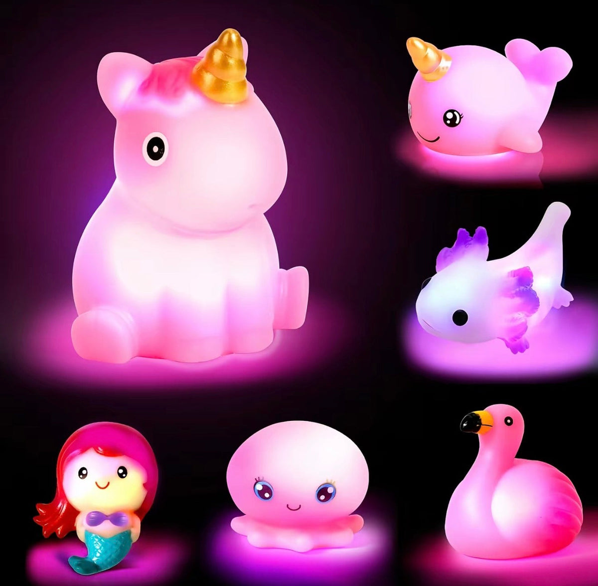GlowSplash LED Bath Toys