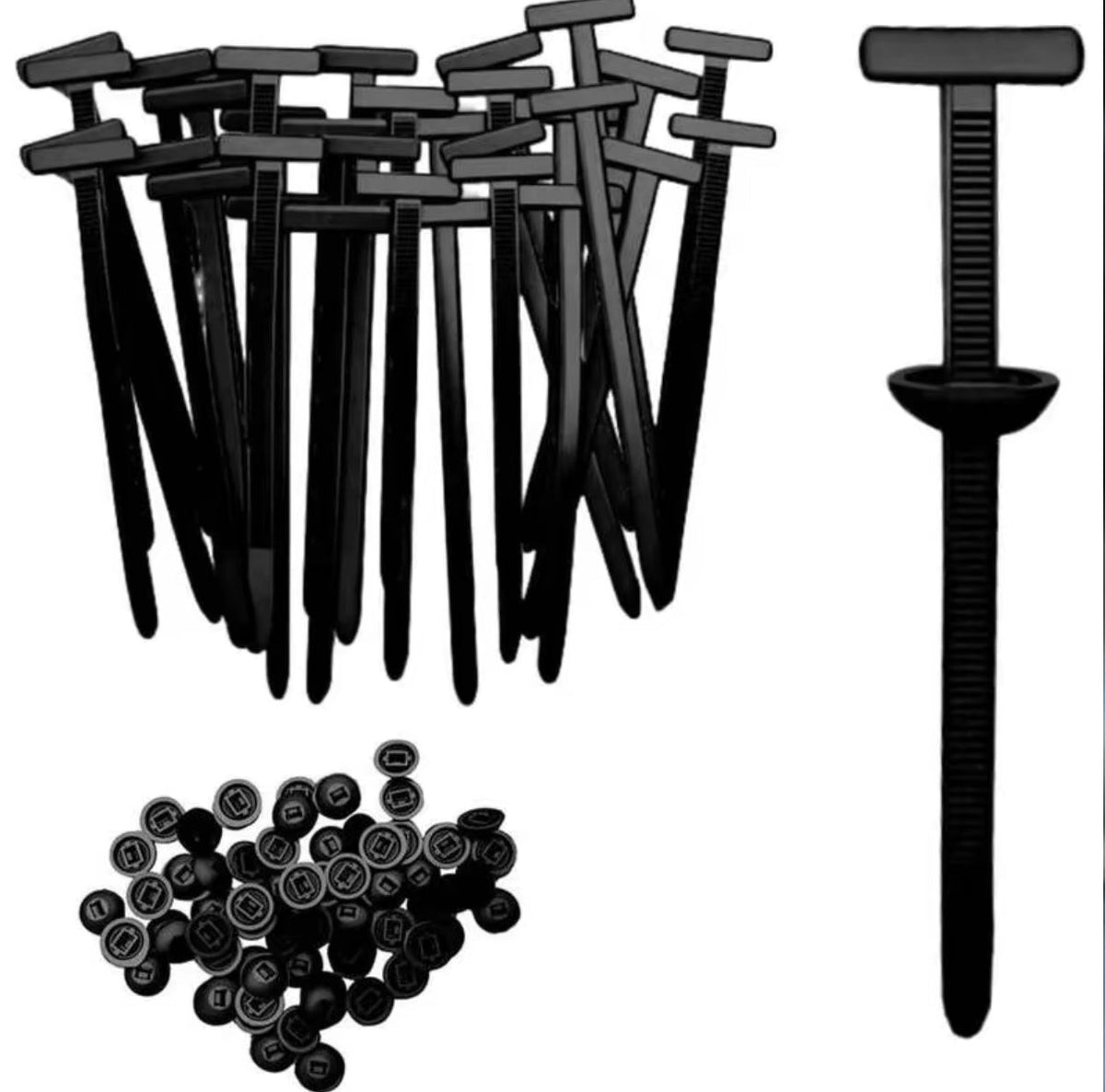 Heavy Duty Nylon Cable Ties with Buckles