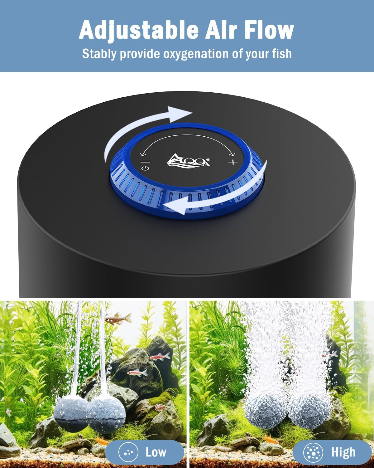 Quiet Aquarium Air Pump