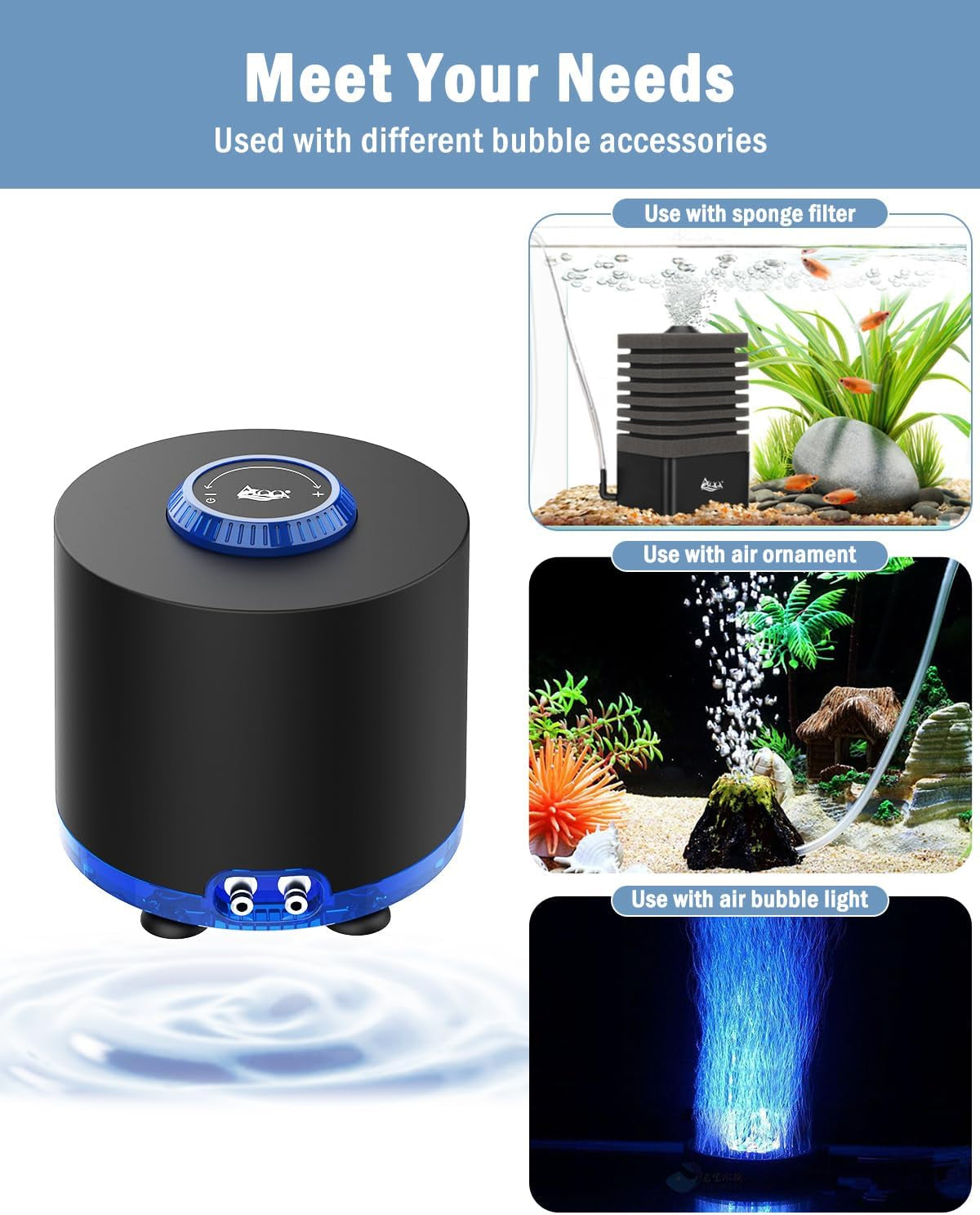 Quiet Aquarium Air Pump