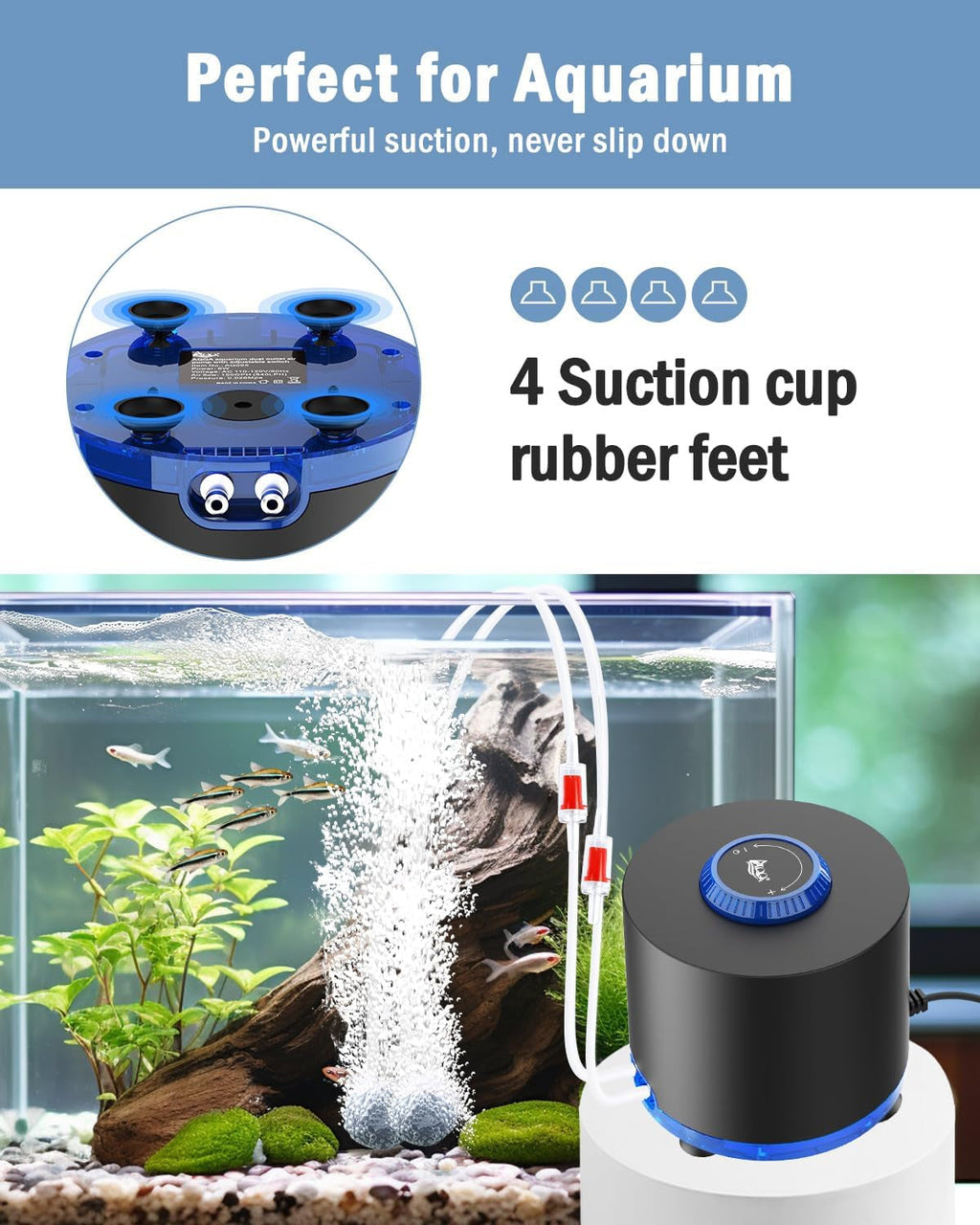 Quiet Aquarium Air Pump