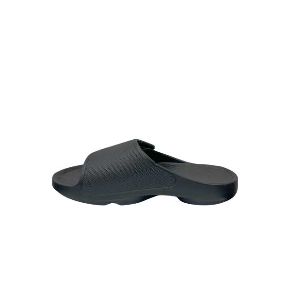 Sovella Men's PF Velcro Slide Recovery Sandal – Dark Grey