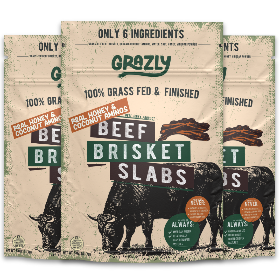 Grass-Fed Honey Teriyaki Brisket Slabs