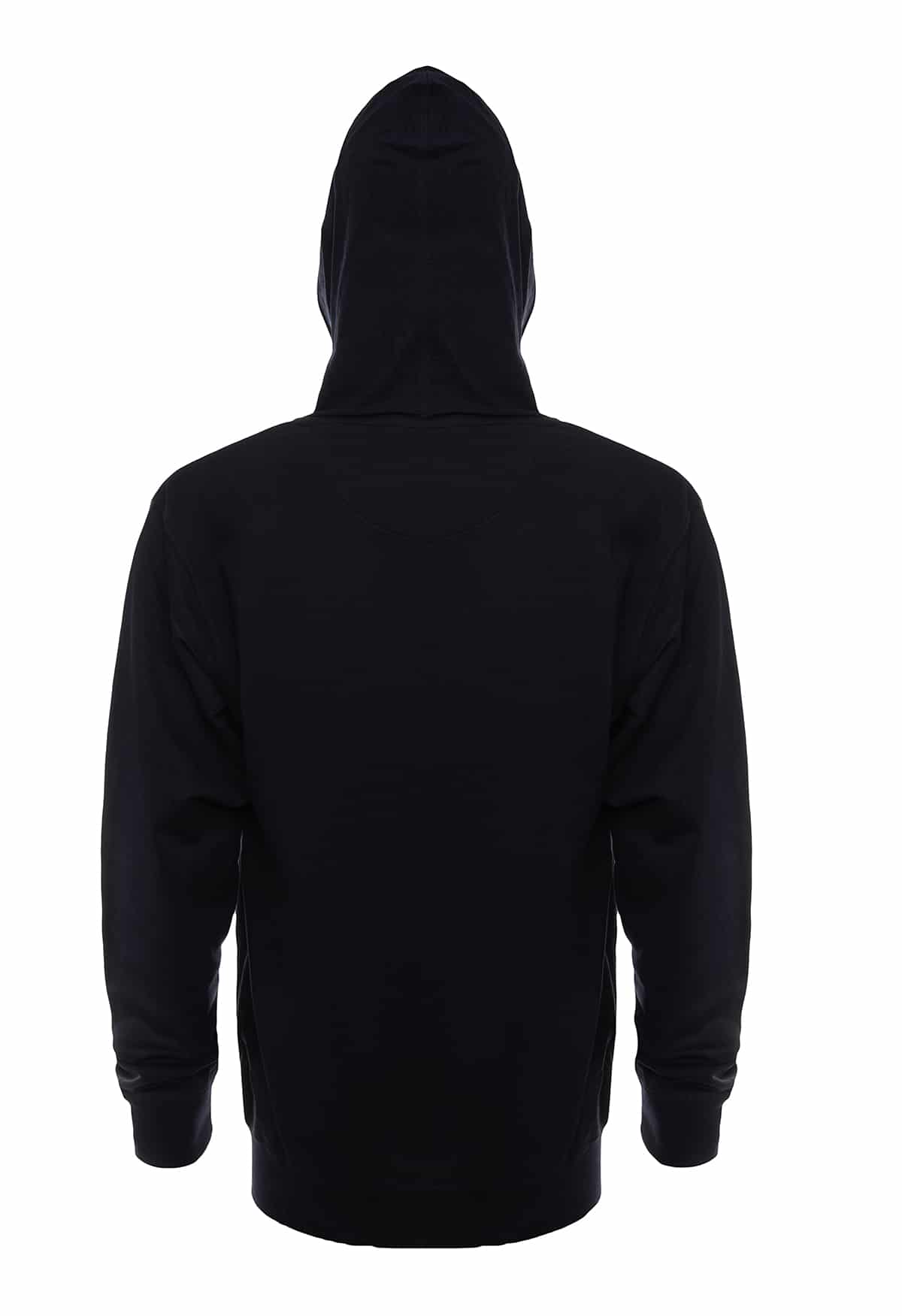French Terry Zip Hoodie – Cotton/Poly Blend