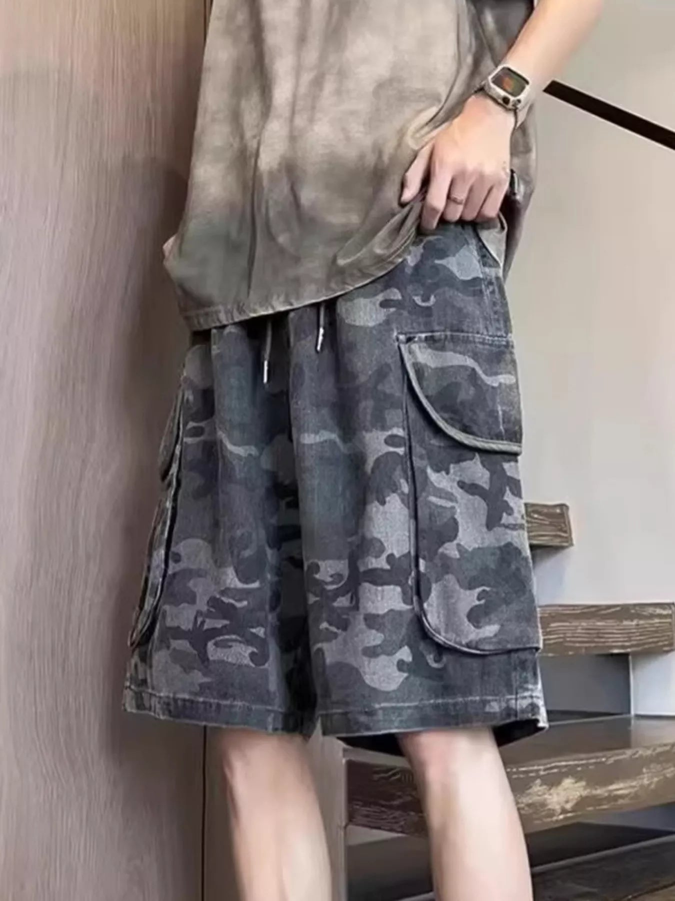 Men's Camouflage Cargo Shorts
