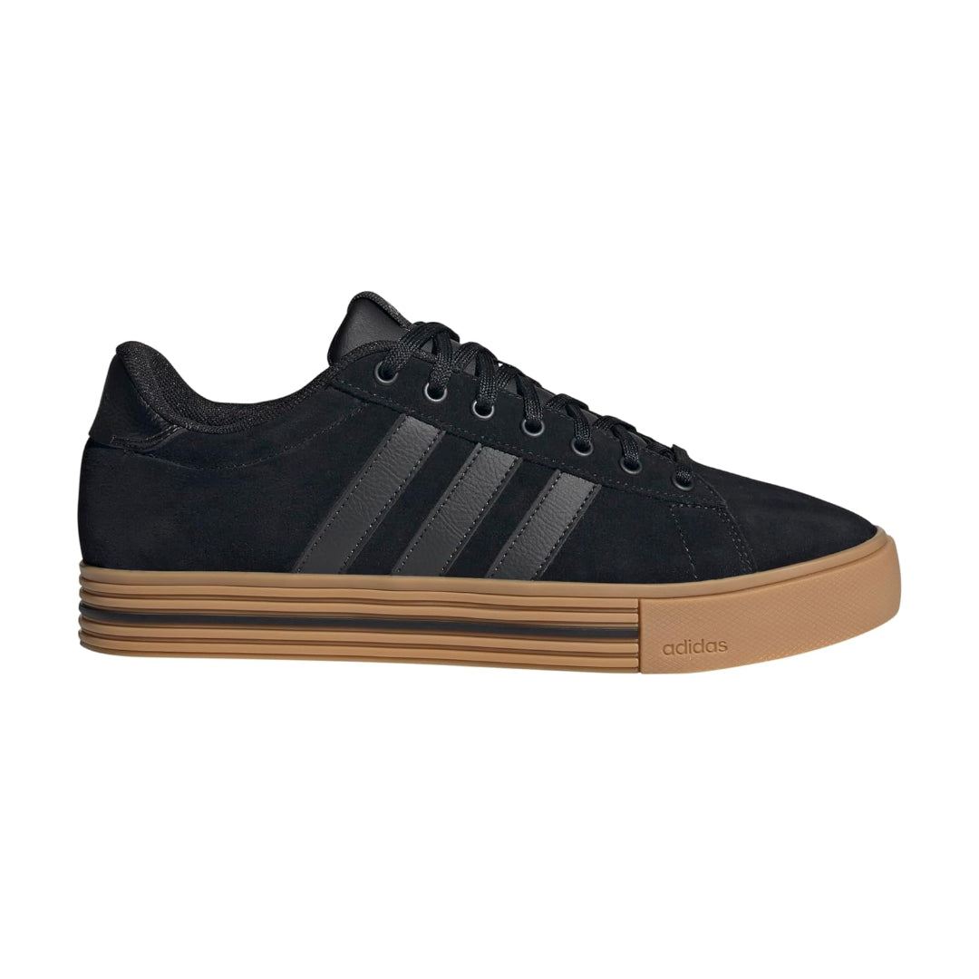 adidas Men's Daily 4.0 Sneaker - Black / Carbon / Gum (JH6930)
