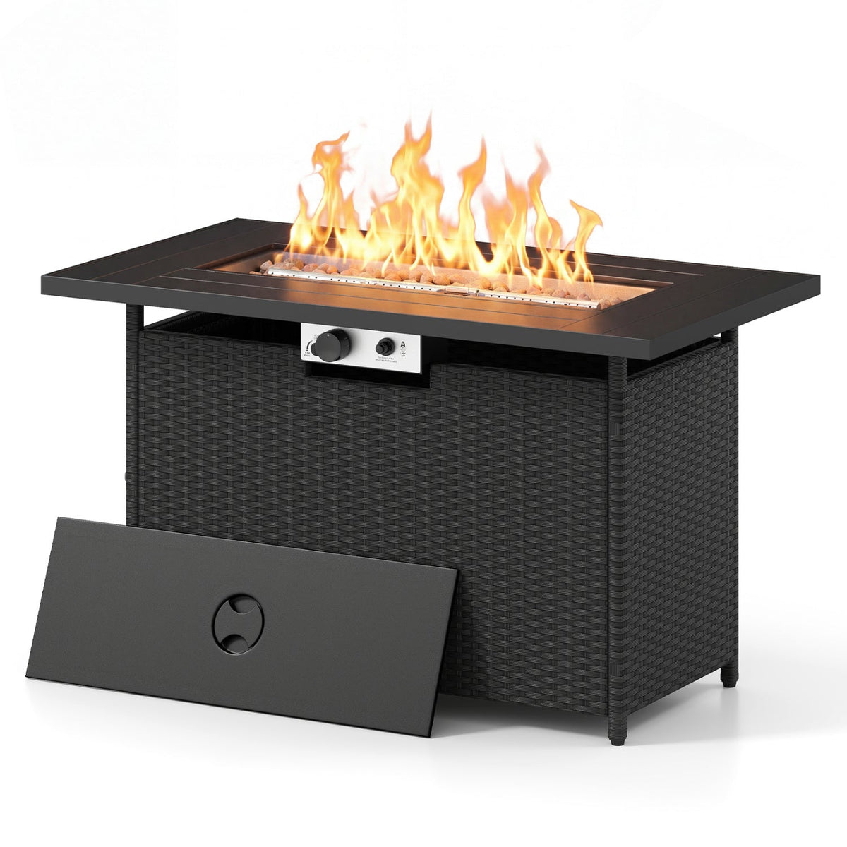 44.5" Propane Fire Pit Table