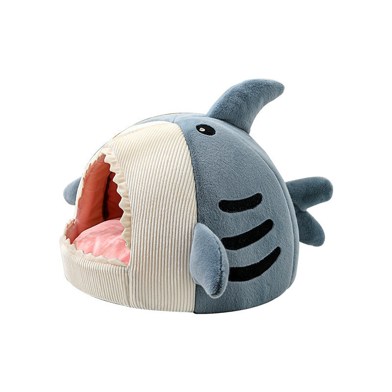 Shark Pet Nest – Cat & Dog Bed