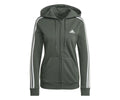 adidas Essentials Fleece 3-Stripes Full-Zip Hoodie