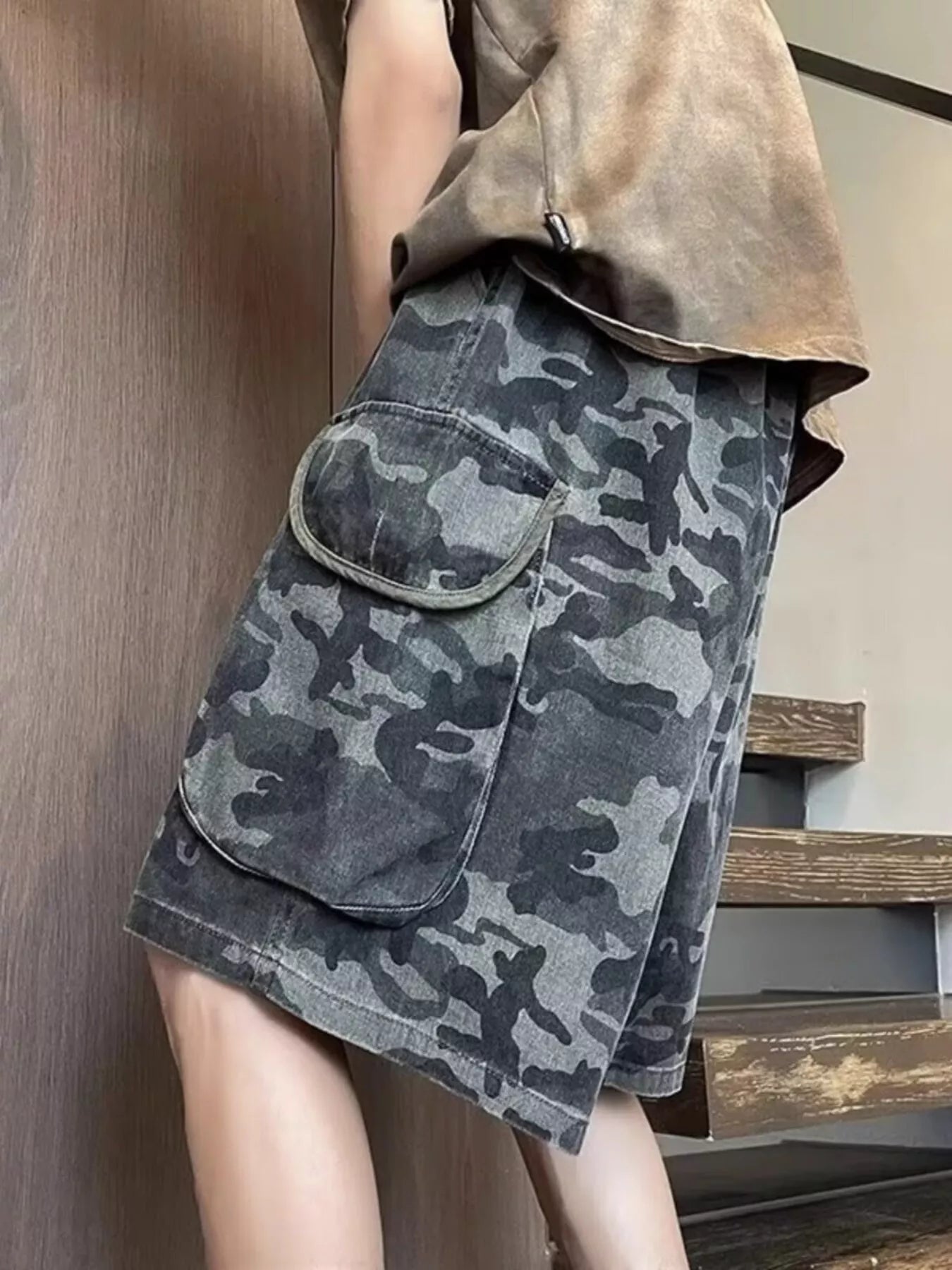 Men's Camouflage Cargo Shorts