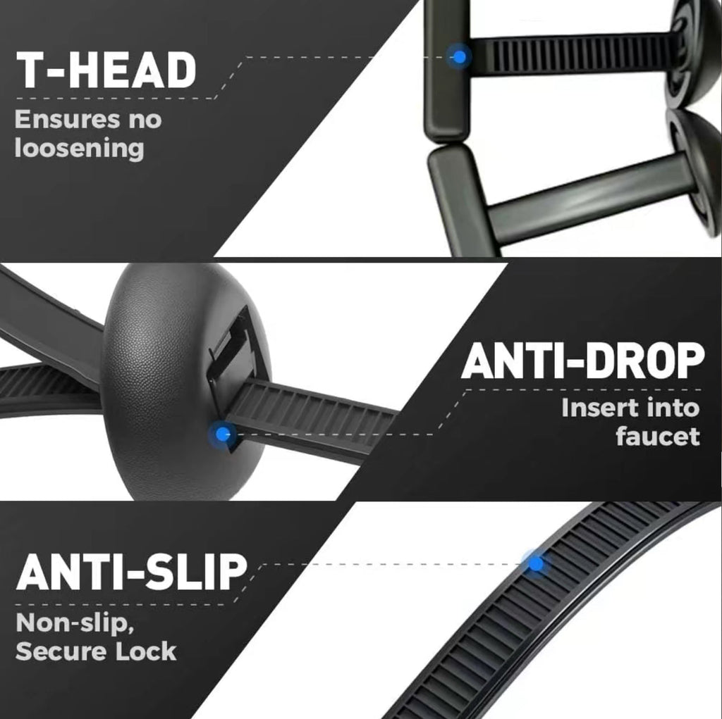 Heavy Duty Nylon Cable Ties with Buckles