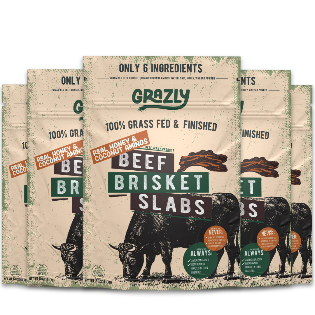 Grass-Fed Honey Teriyaki Brisket Slabs