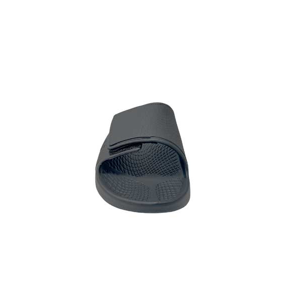 Sovella Men's PF Velcro Slide Recovery Sandal – Dark Grey