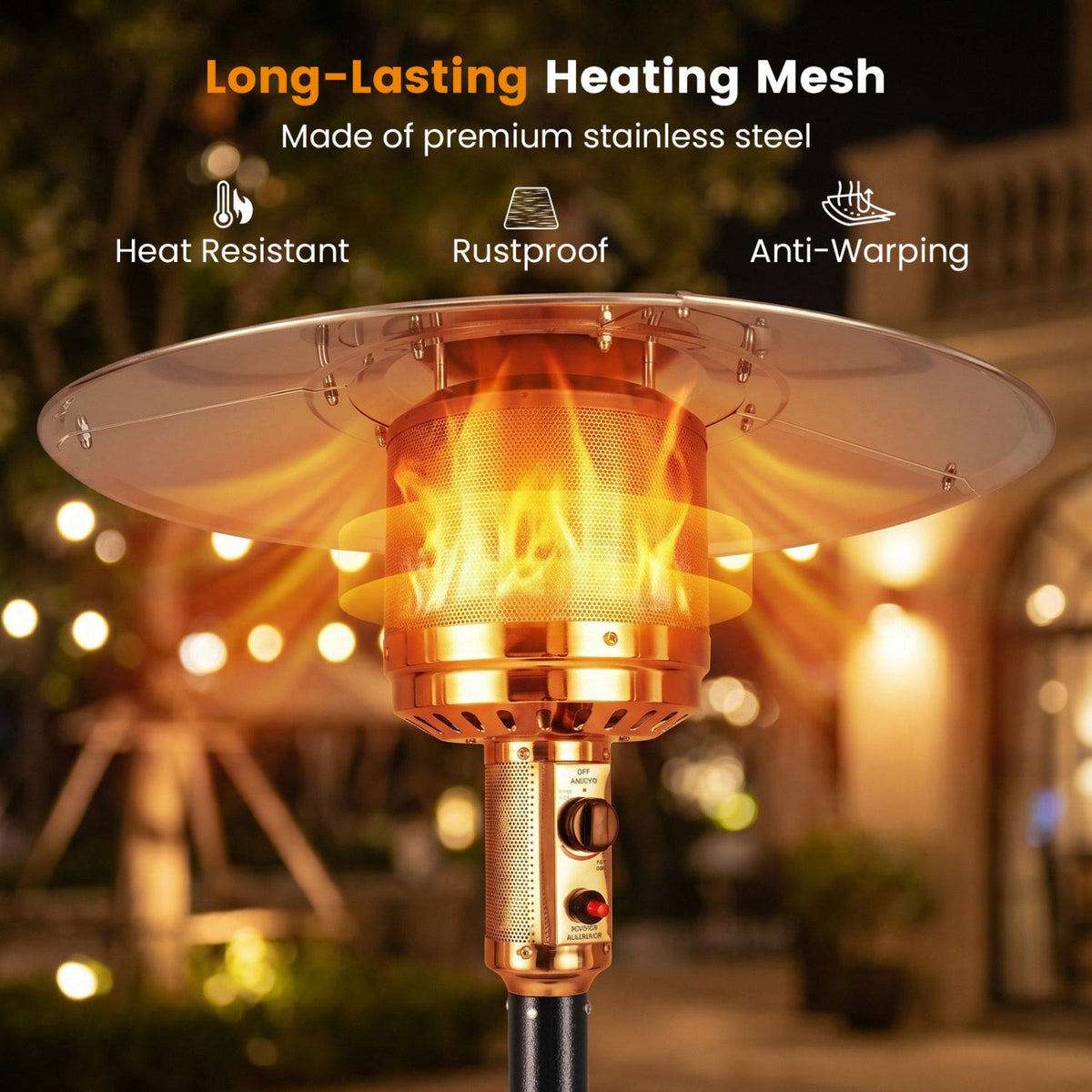 50,000 BTU Propane Patio Heater