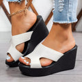 Open Toe Wedge Sandals