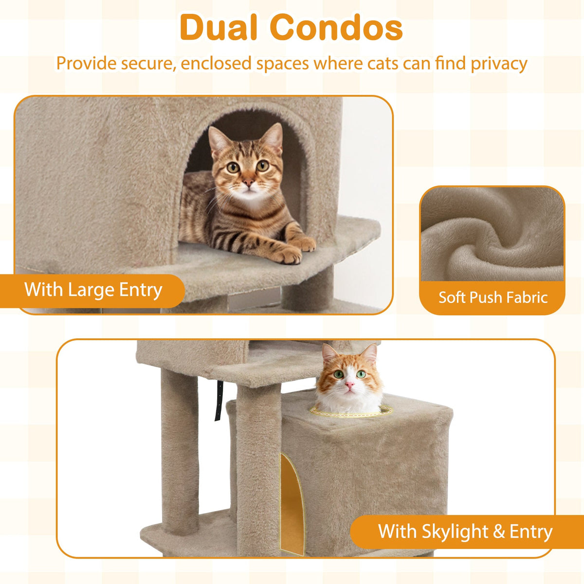 57-Inch Multi-Level Cat Tree