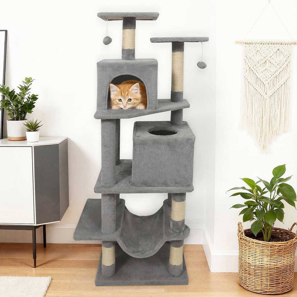 57-Inch Multi-Level Cat Tree