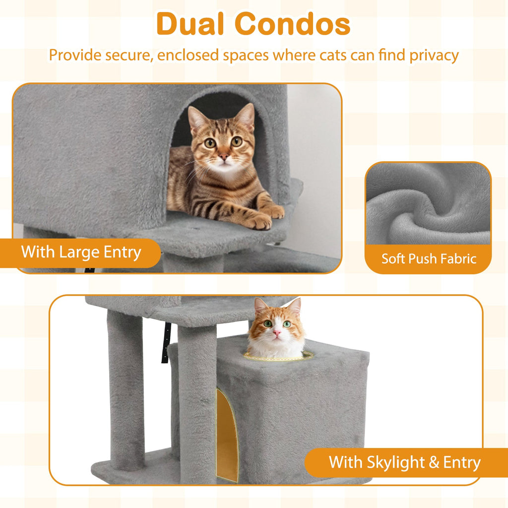 57-Inch Multi-Level Cat Tree