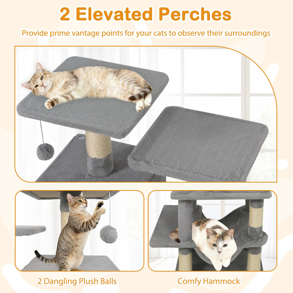 57-Inch Multi-Level Cat Tree