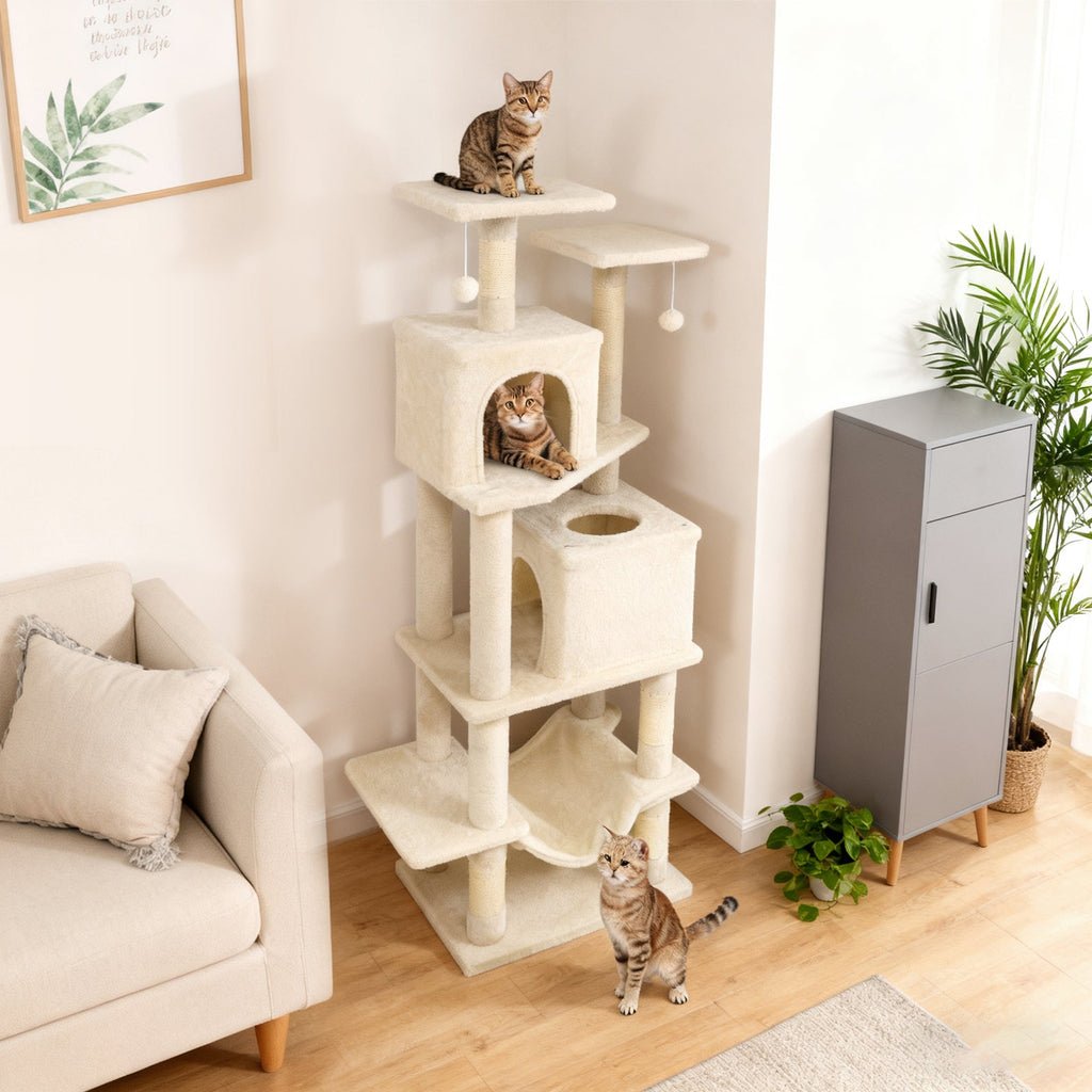 57-Inch Multi-Level Cat Tree