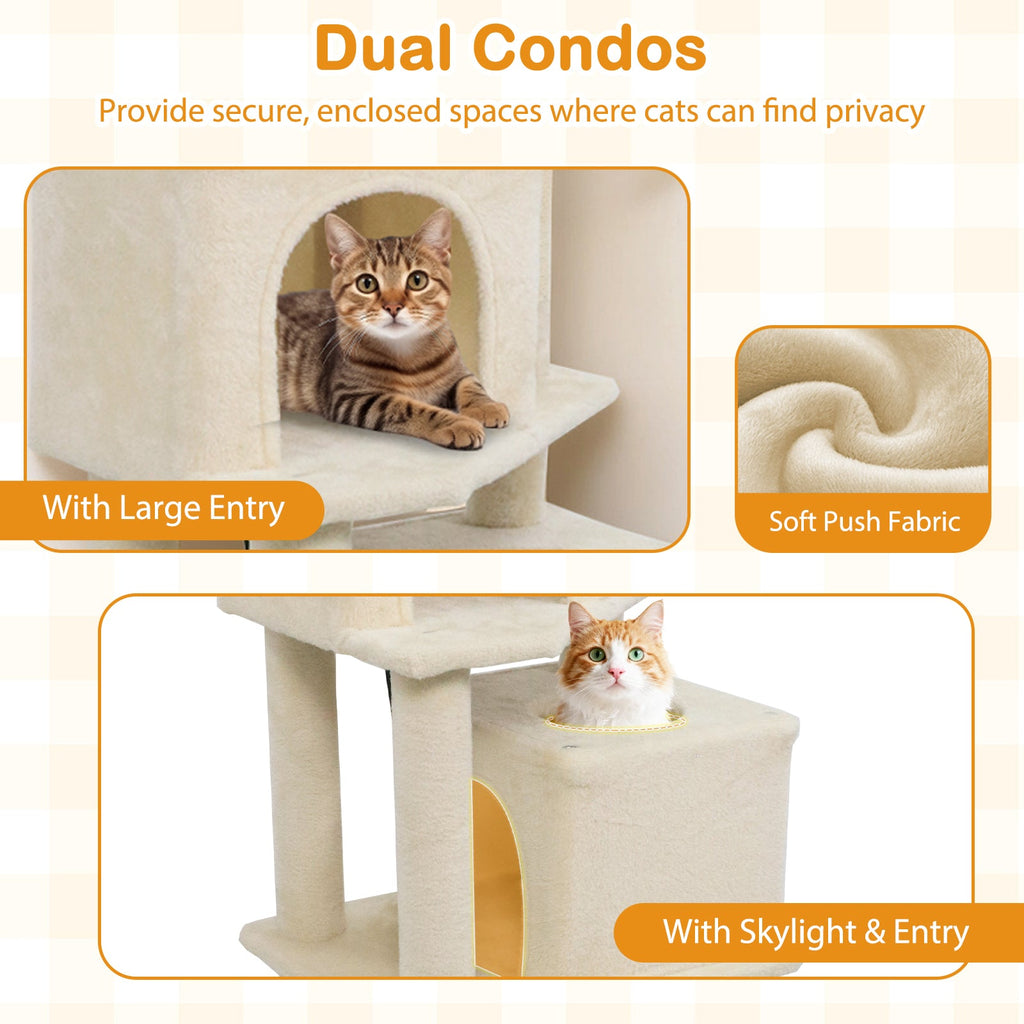 57-Inch Multi-Level Cat Tree