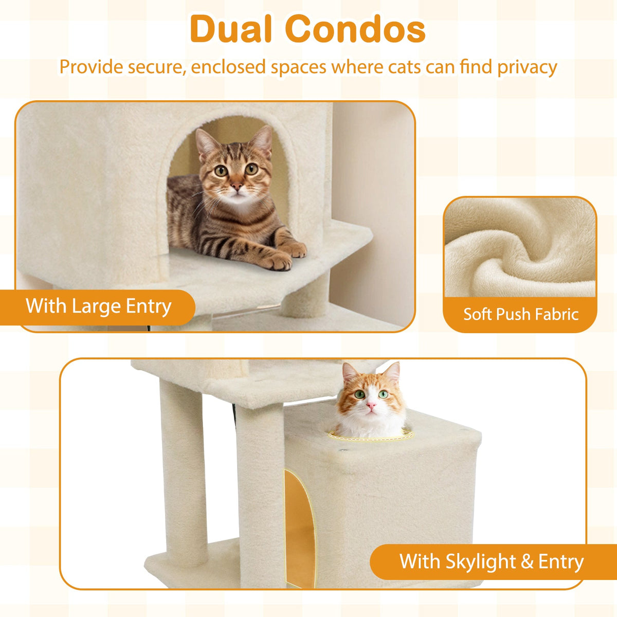 57-Inch Multi-Level Cat Tree
