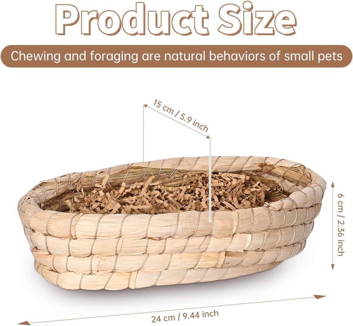 31-Piece Natural Rabbit Chew Toy Set