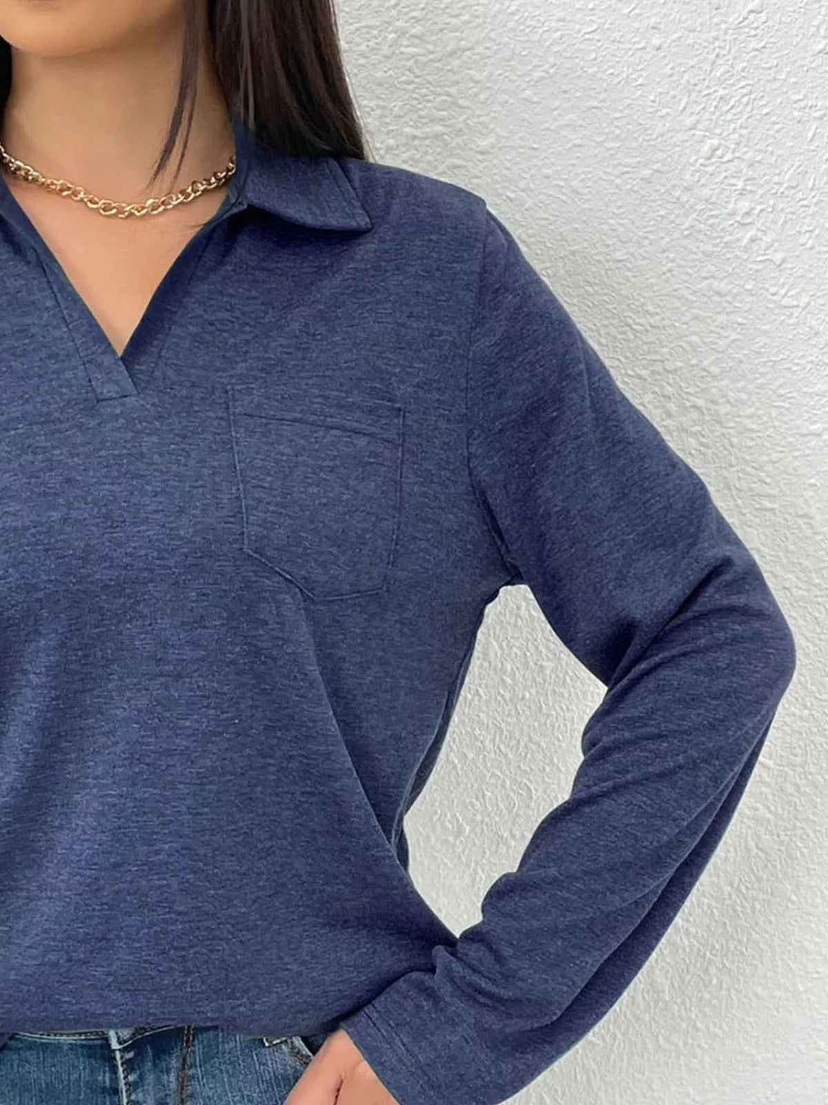 Long Sleeve Polo Shirt