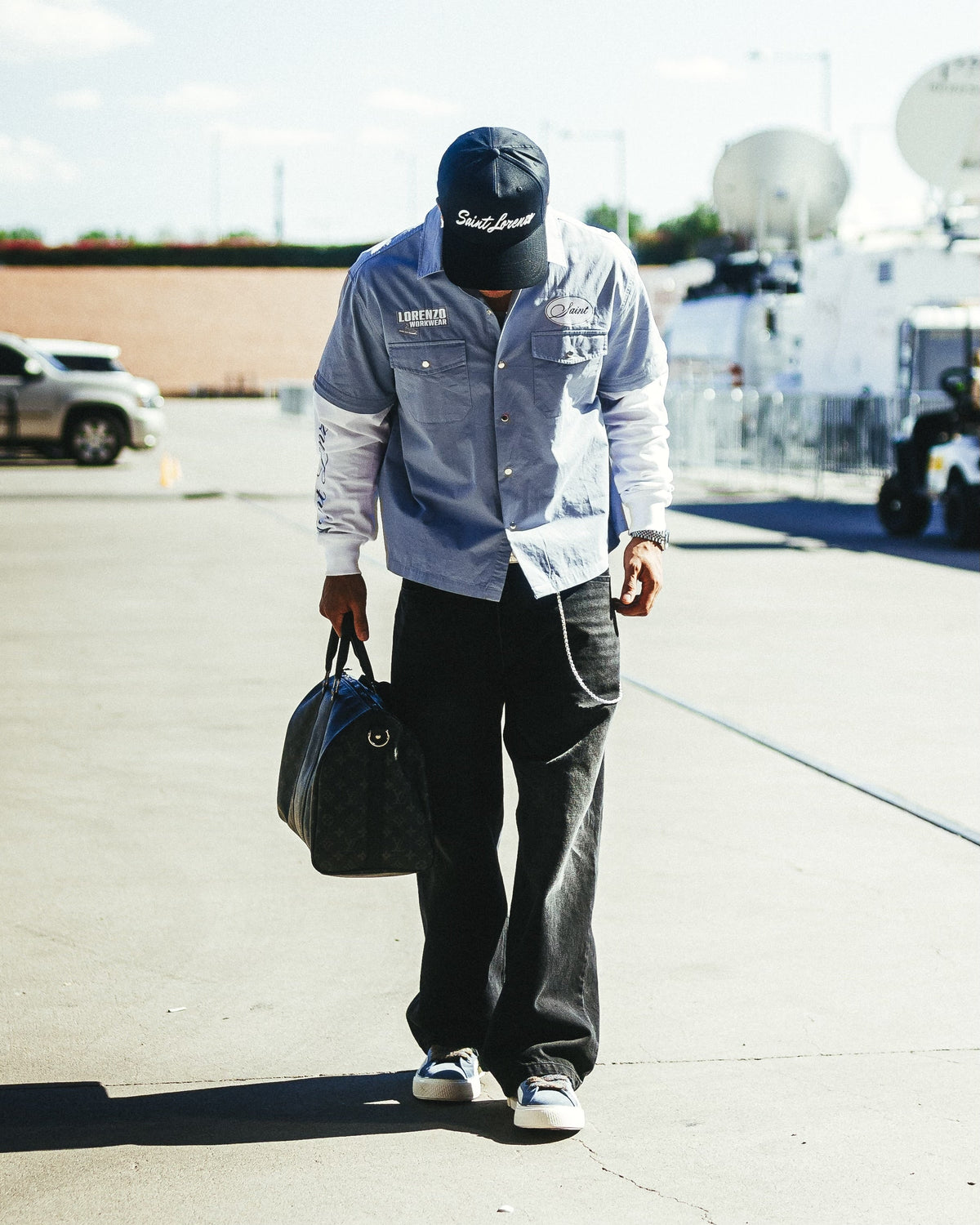 Signature Denim – Baggy Black Jeans