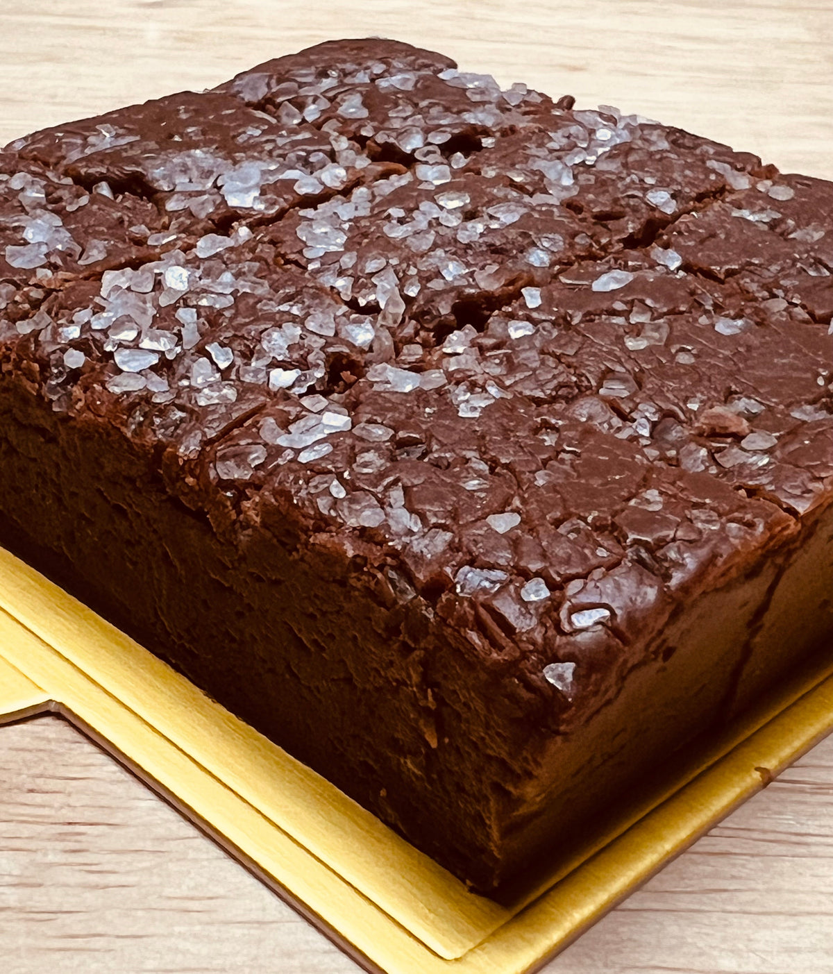 Handmade Dark Chocolate Sea Salt Fudge