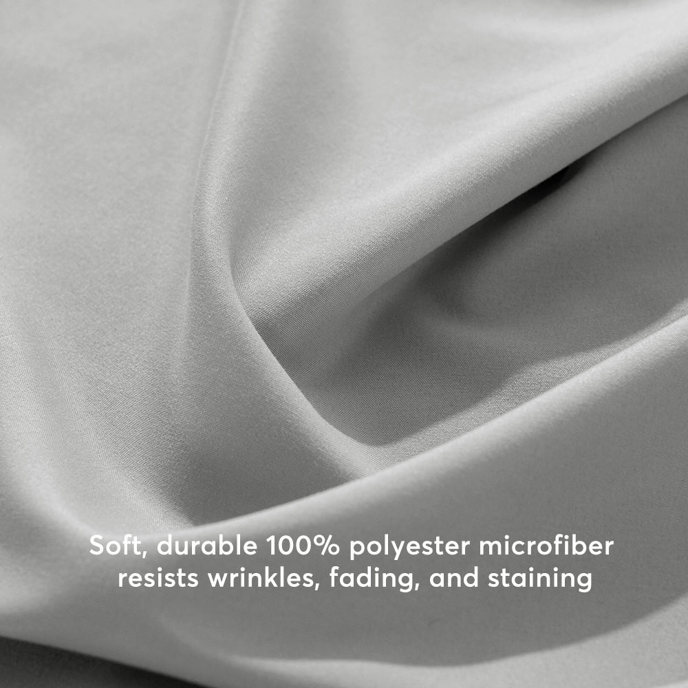 Kasentex Summer Duvet Cover Bedding Set — Hypoallergenic Microfiber with Pillowcase & Fitted Sheet