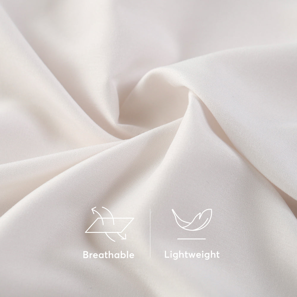 Kasentex Summer Duvet Cover Bedding Set — Hypoallergenic Microfiber with Pillowcase & Fitted Sheet