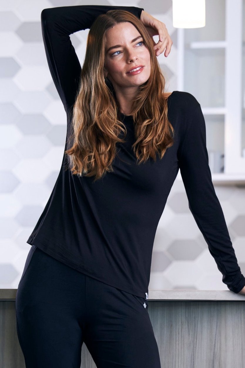 Bamboo Lounge Set - Long Sleeve T-Shirt and Jogger Pants