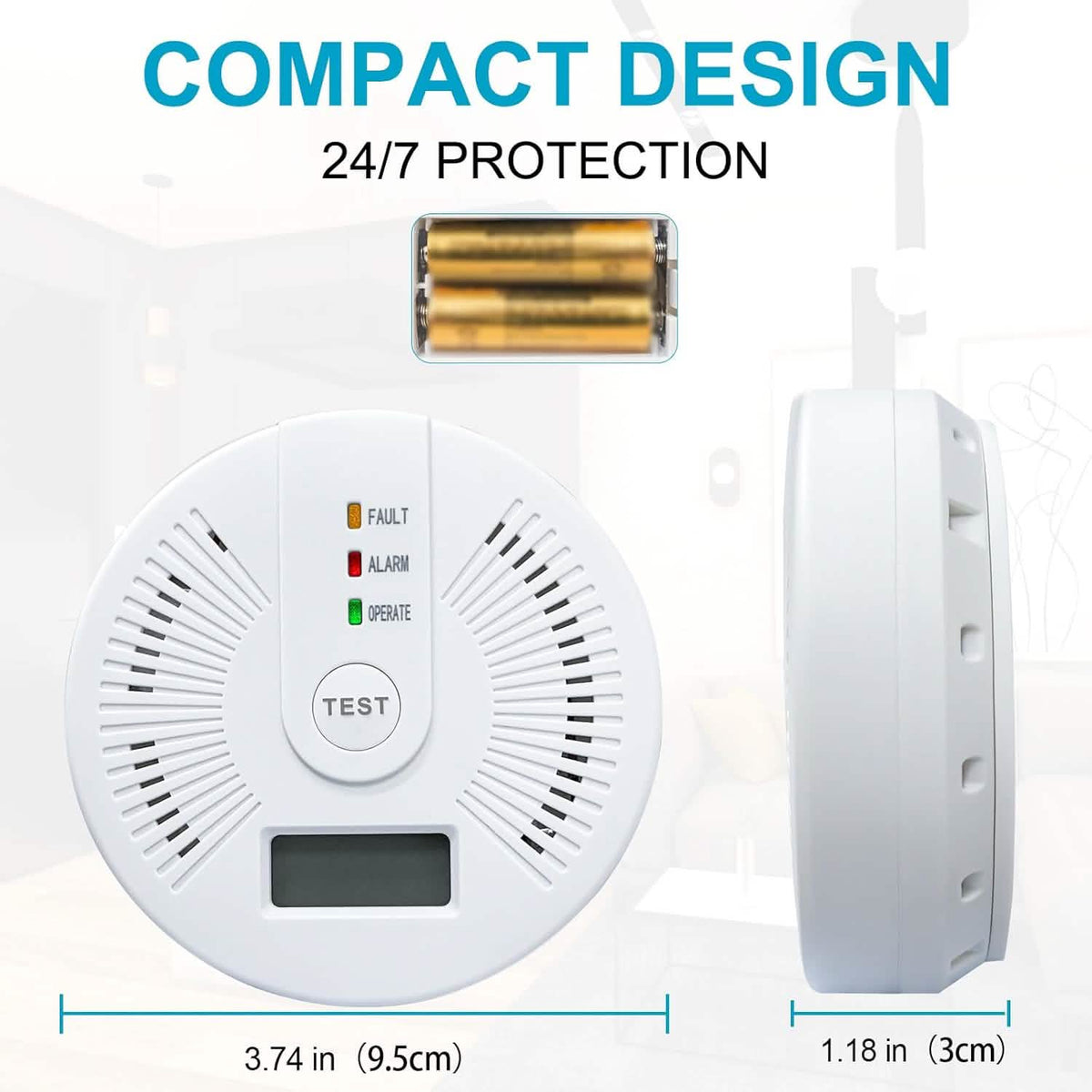 Portable Carbon Monoxide Detector