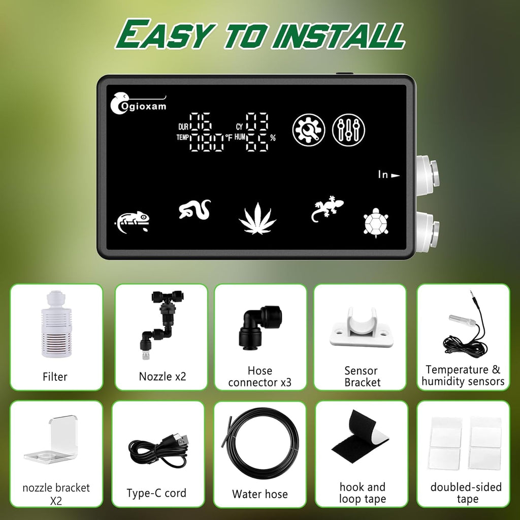 Automatic Reptile Mister System