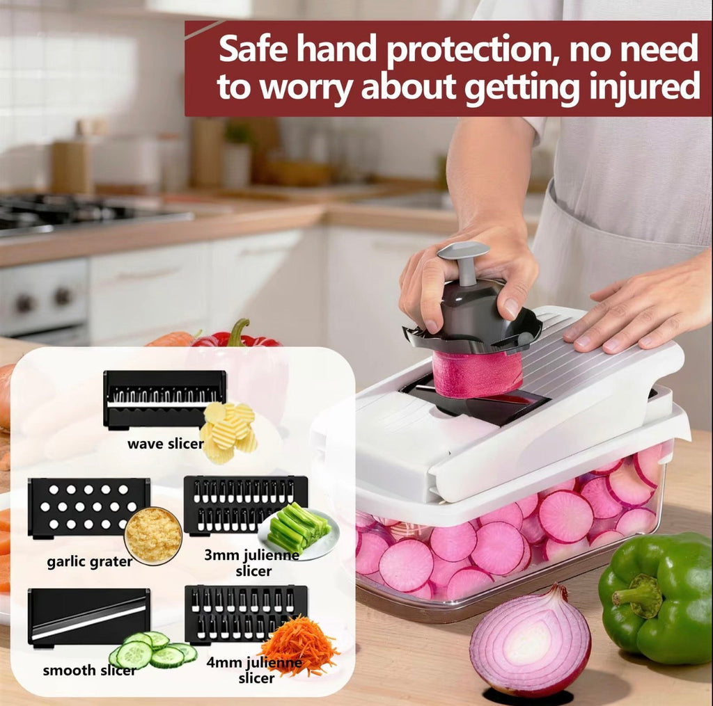 15-in-1 Vegetable Chopper & Slicer
