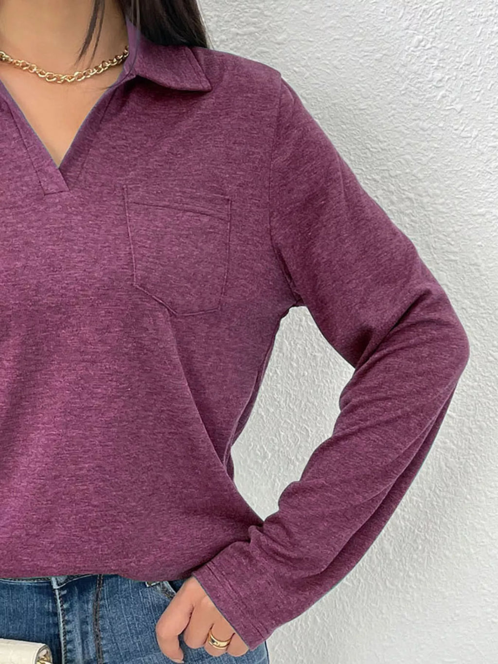Long Sleeve Polo Shirt