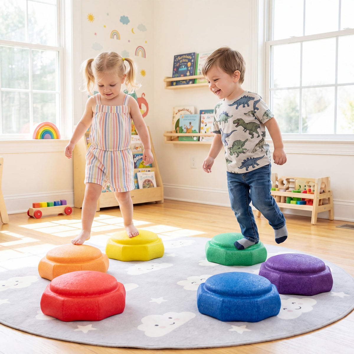 Kids Stepping Stones Set – 6-Piece
