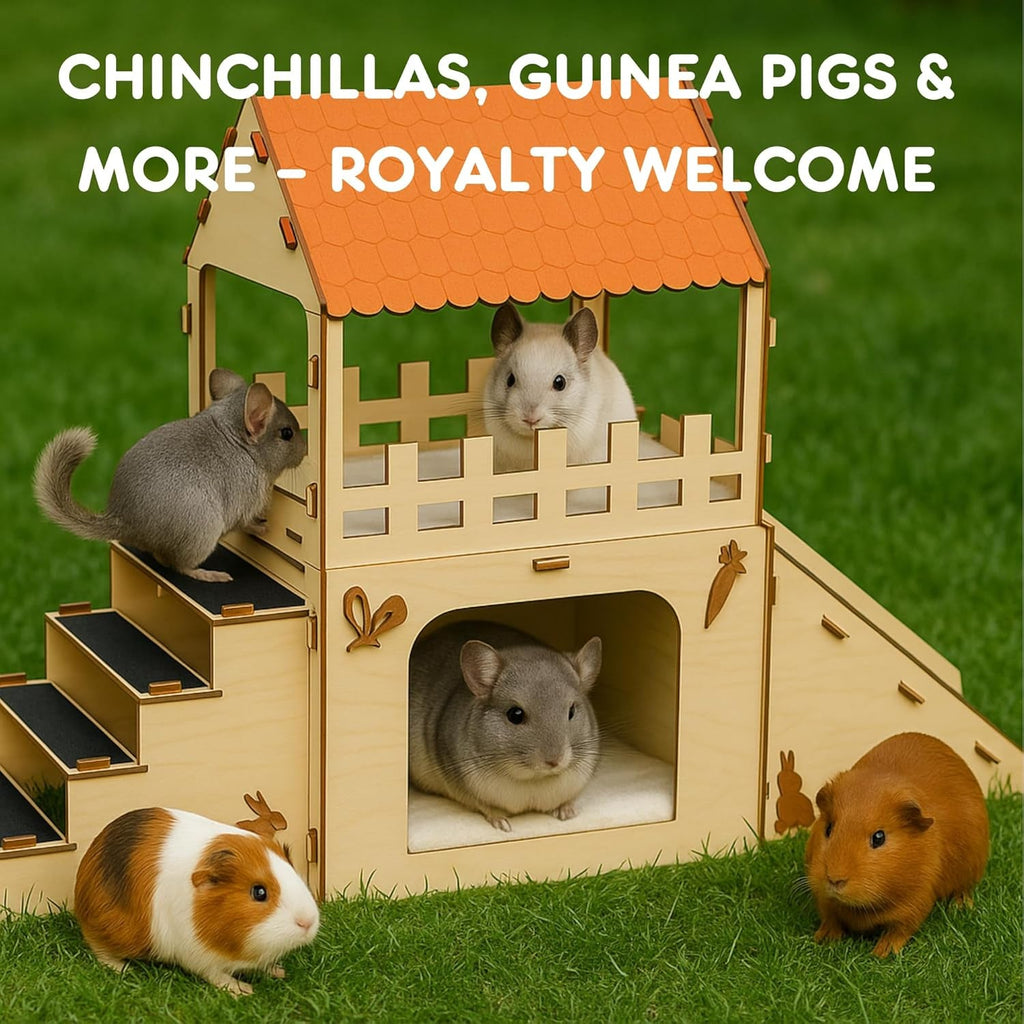 Wooden Bunny Castle Hideout