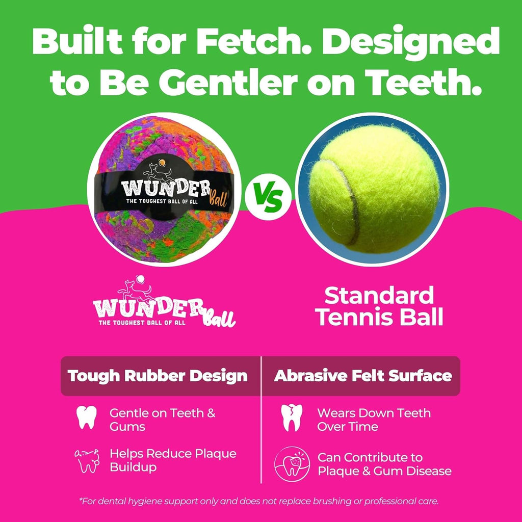 Natural Rubber Fetch Ball for Dogs
