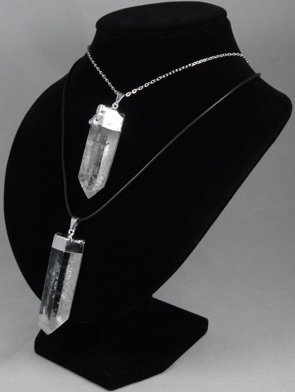 Large Quartz Crystal Point Pendant