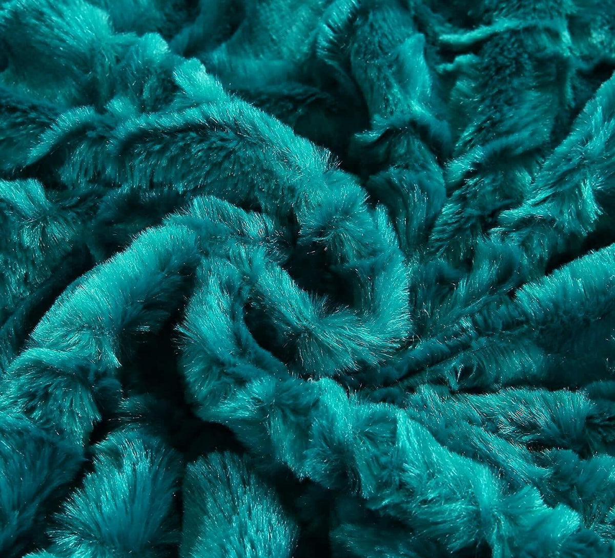 Mermaid Scale Sherpa Throw Blanket