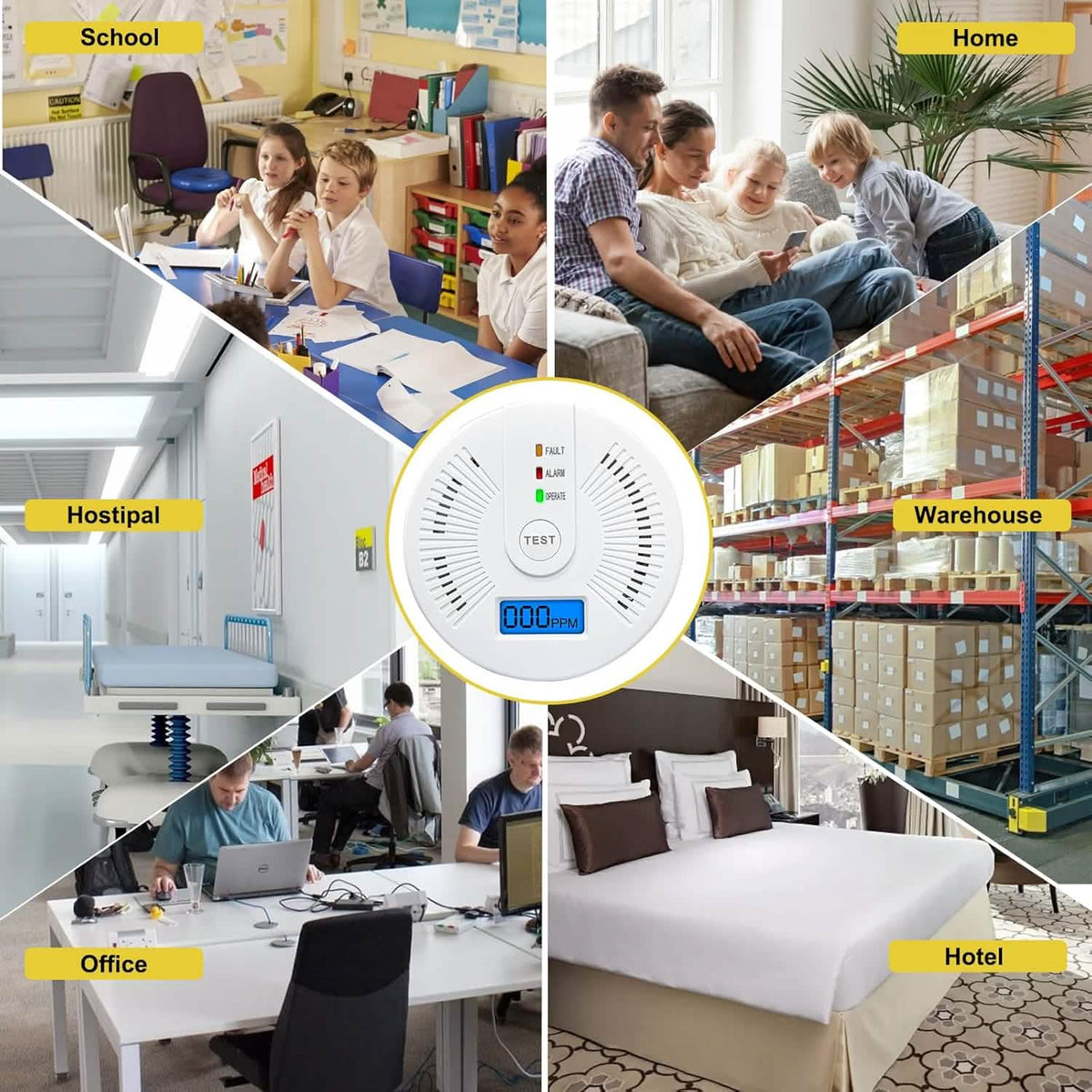 Portable Carbon Monoxide Detector