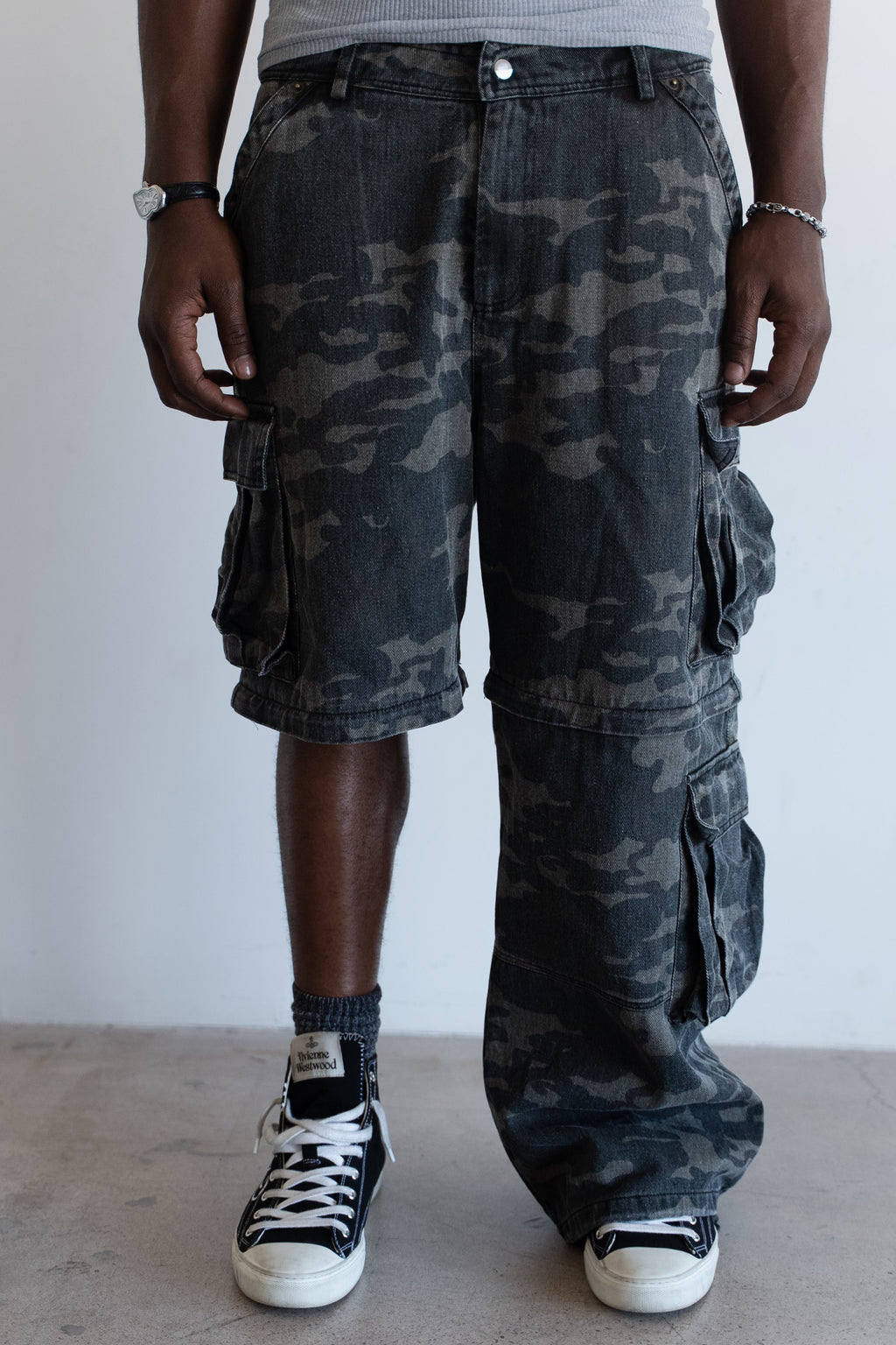 Into The Woods Cargo Pants – Dark Camo