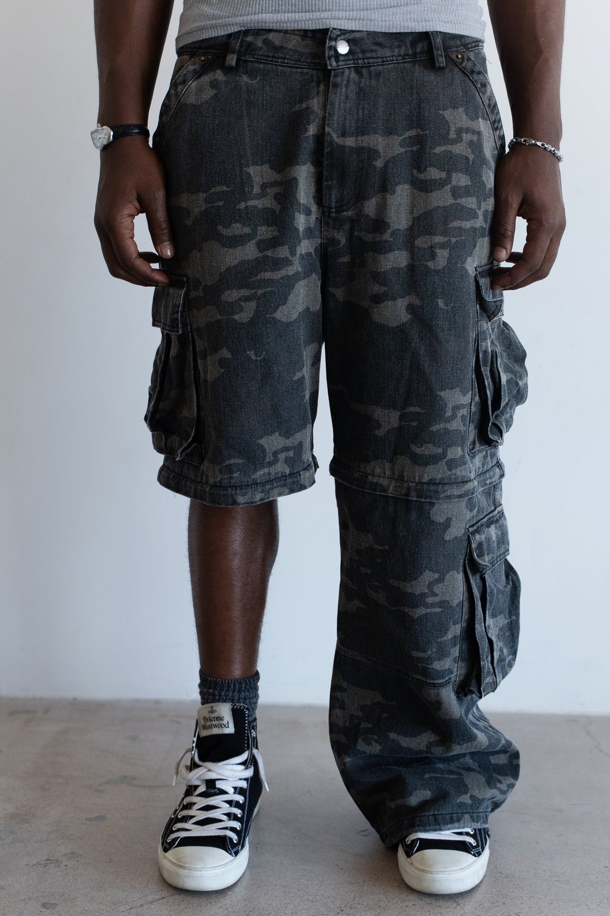 Into The Woods Cargo Pants – Dark Camo