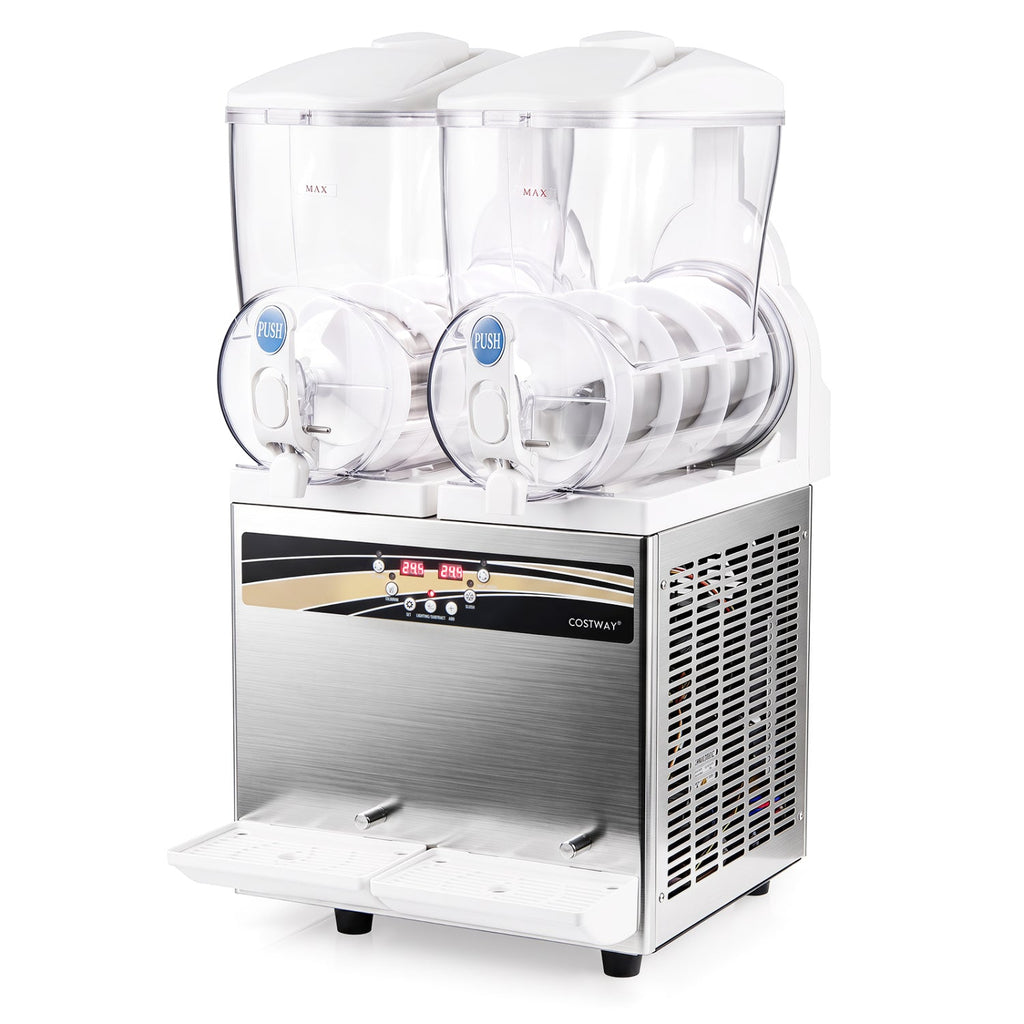 Commercial 8 Gal Dual Tank Slushie Machine